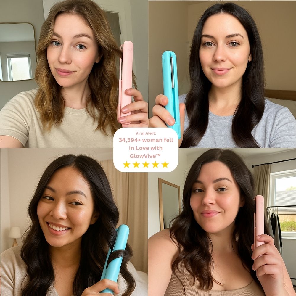 GlowVive™ — Salon-Perfect Hair Anywhere, Anytime | 50% Off Today