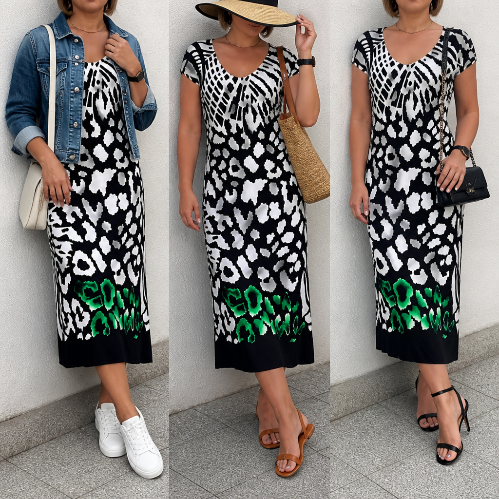 SereneSilk™ Wrap Dress — Unleash Your Confidence with Effortless Comfort and Flawless Style