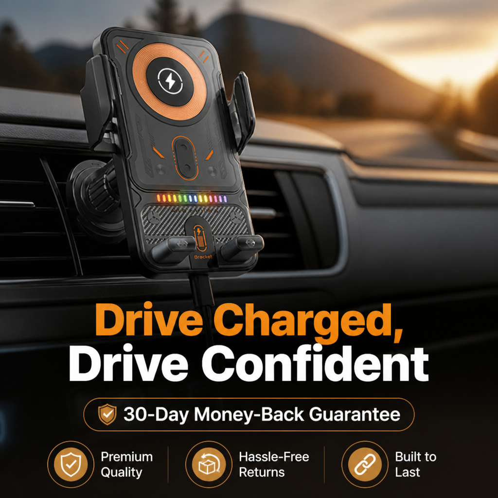 ChargeCruze™ — Stay Powered and Locked In for Safe, Hands-Free Driving