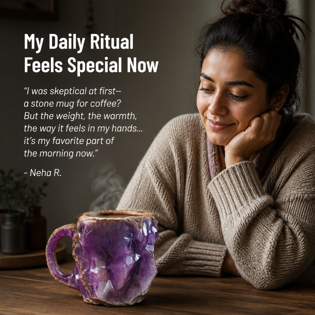 CrystalLuxe™ — Turn Every Sip into a Warm Hug of Natural Elegance