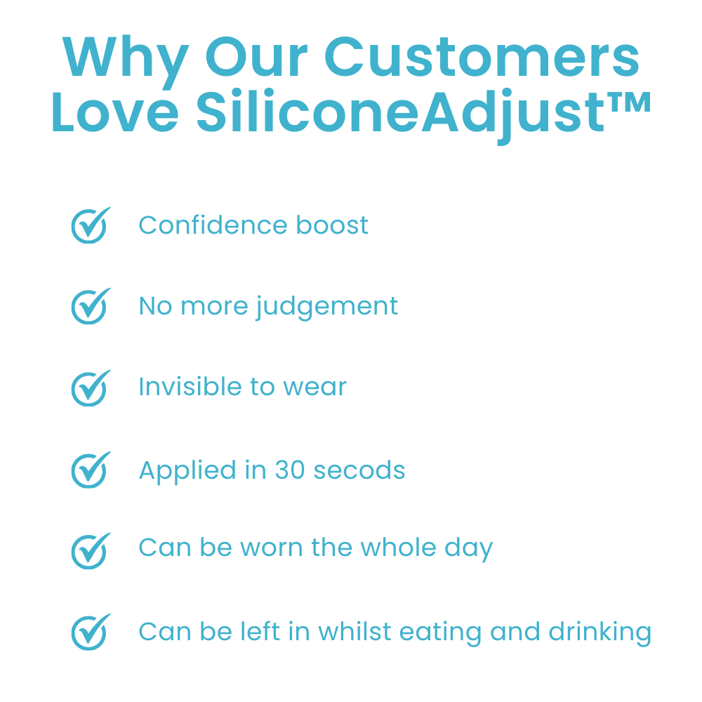 SiliconeAdjust™ - Silicone Set for Dentures | 1+1 FREE