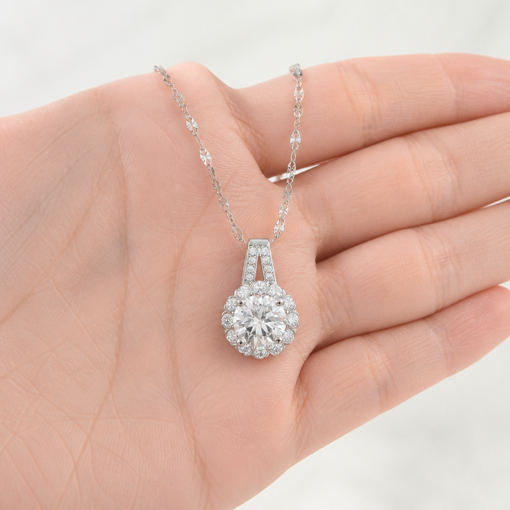 LuminAura™ Necklace — Catch the Light at Your Collarbone Without the Diamond Price