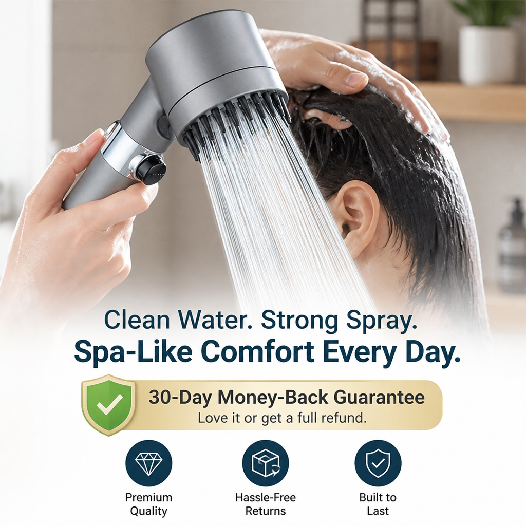 VivaMist™ — Transform Your Shower into a Daily Spa of Soothing Pure Luxury