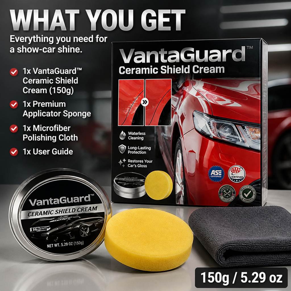 VantaGuard™ — Lock In a Mirror Shine That Lasts a Full Year | No Buffer, No Detailer
