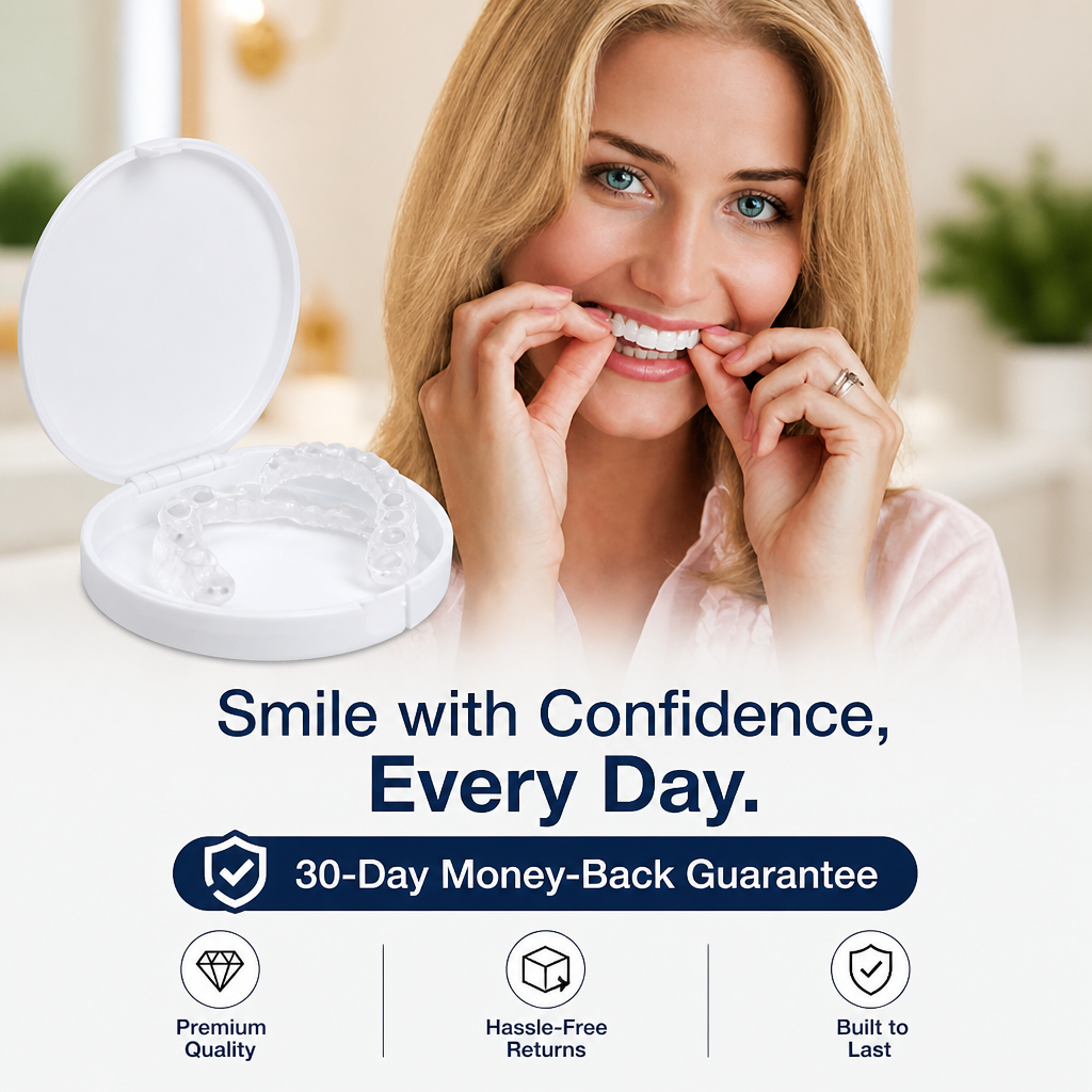 SmileEase™ — Instantly Unlock a Perfect Smile That Lights Up Every Room