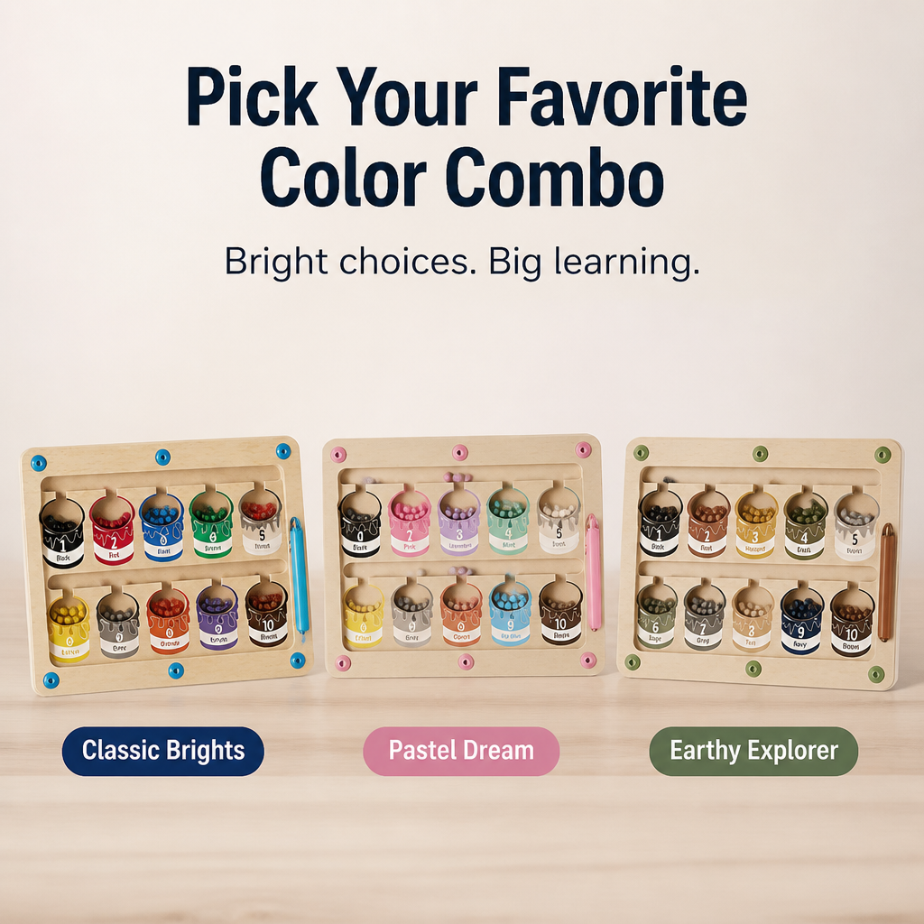 LuminoLoop™ — Ignite Your Toddler’s Confidence with Every Color and Number Mastered