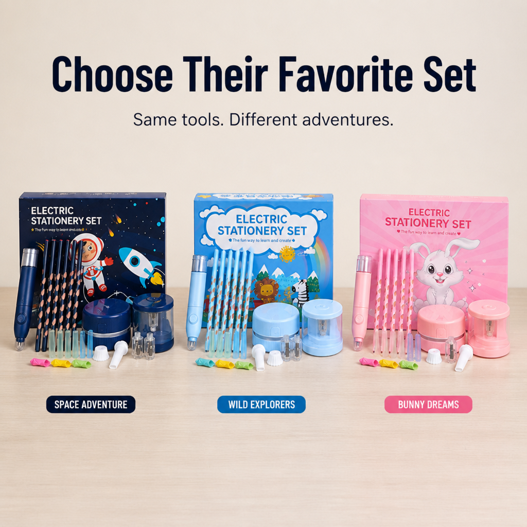 Artiva™ Electric Pencil Set — Unlock Flawless Control and Unstoppable Creative Joy