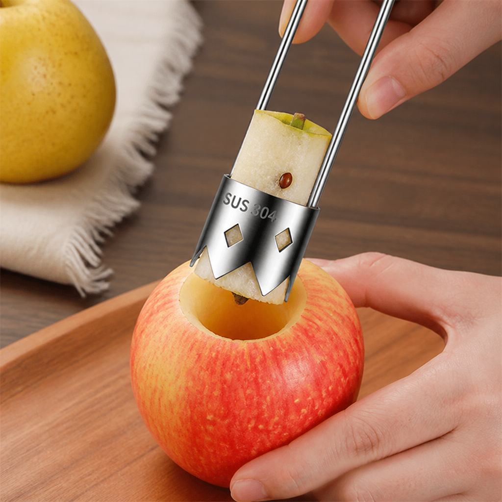 SwiftCore™ — Slice Through Fruit Prep Stress with Effortless, Perfect Cores Every Time