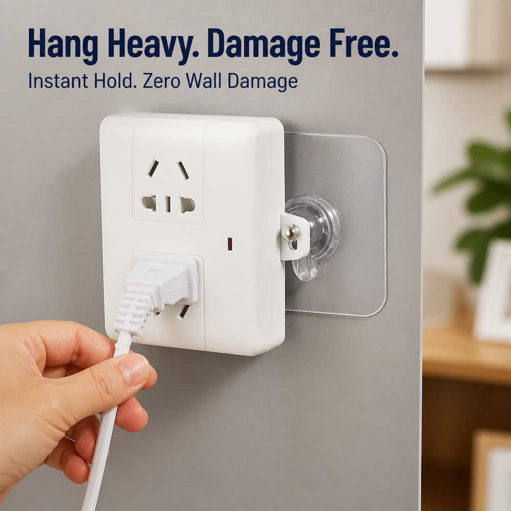 SureGrip™ ClearHook — Hang Heavy, Stay Flawless, Love Your Walls Forever