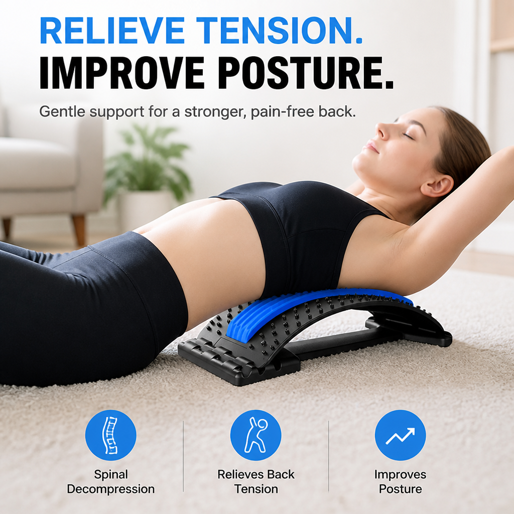 SpinaFlex™ — Melt Away Back Pain and Stand Tall with Effortless Comfort