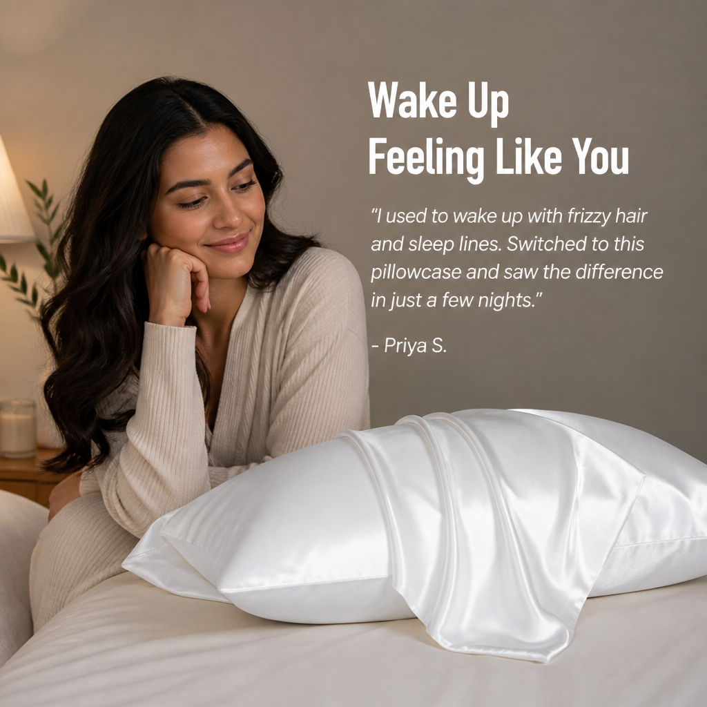 LumaSilk™ — Wake Up to Gorgeously Smooth Hair and Radiant, Wrinkle-Free Skin Every Morning