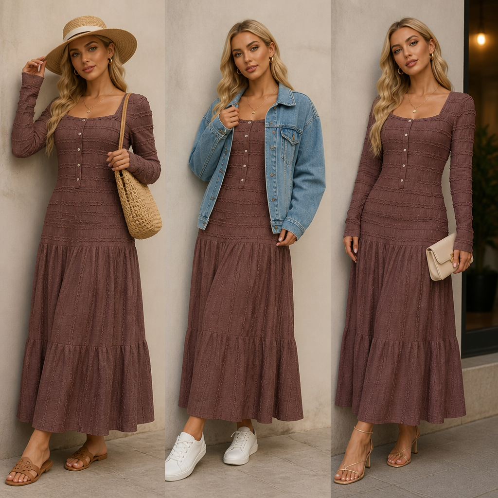 CelestinaFlow™ Maxi Dress — Feel Effortless Grace and Confidence That Lasts All Day