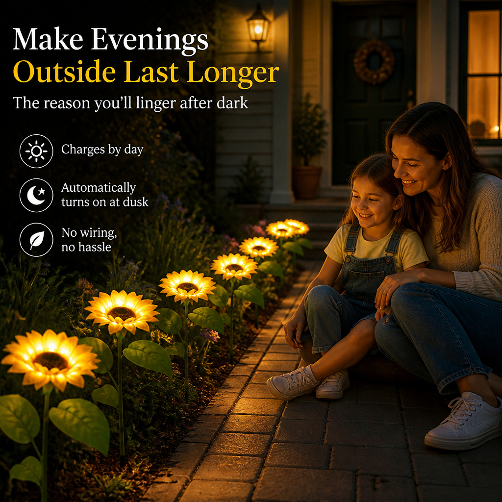 LumaFlora™ — Transform Your Garden Into a Cozy, Captivating Nighttime Escape