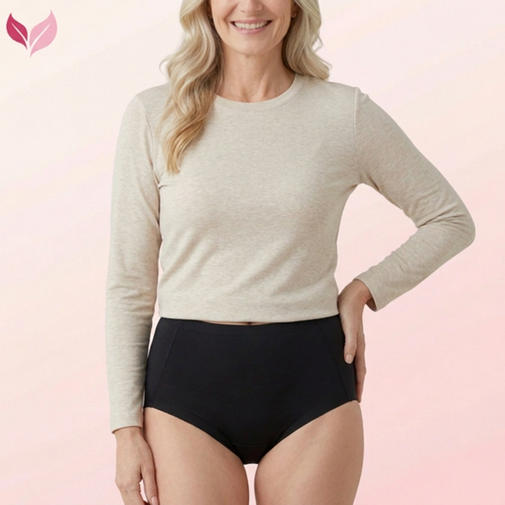 LumaHold™ Leak-Proof Shaping Briefs — Feel Confident, Fresh, and Flawlessly You All Day Long