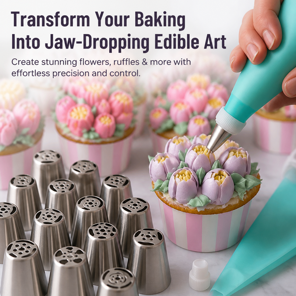 RadiantWhip™ — Transform Your Baking into Jaw-Dropping Edible Art Instantly