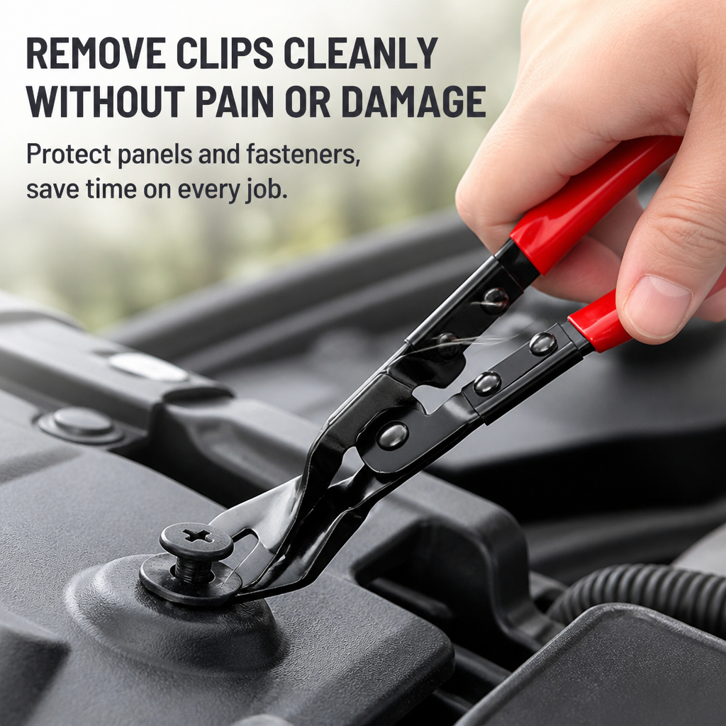 VantaGrip™ Panel Clip Removal Set — Remove Clips Cleanly Without Pain or Damage Every Time