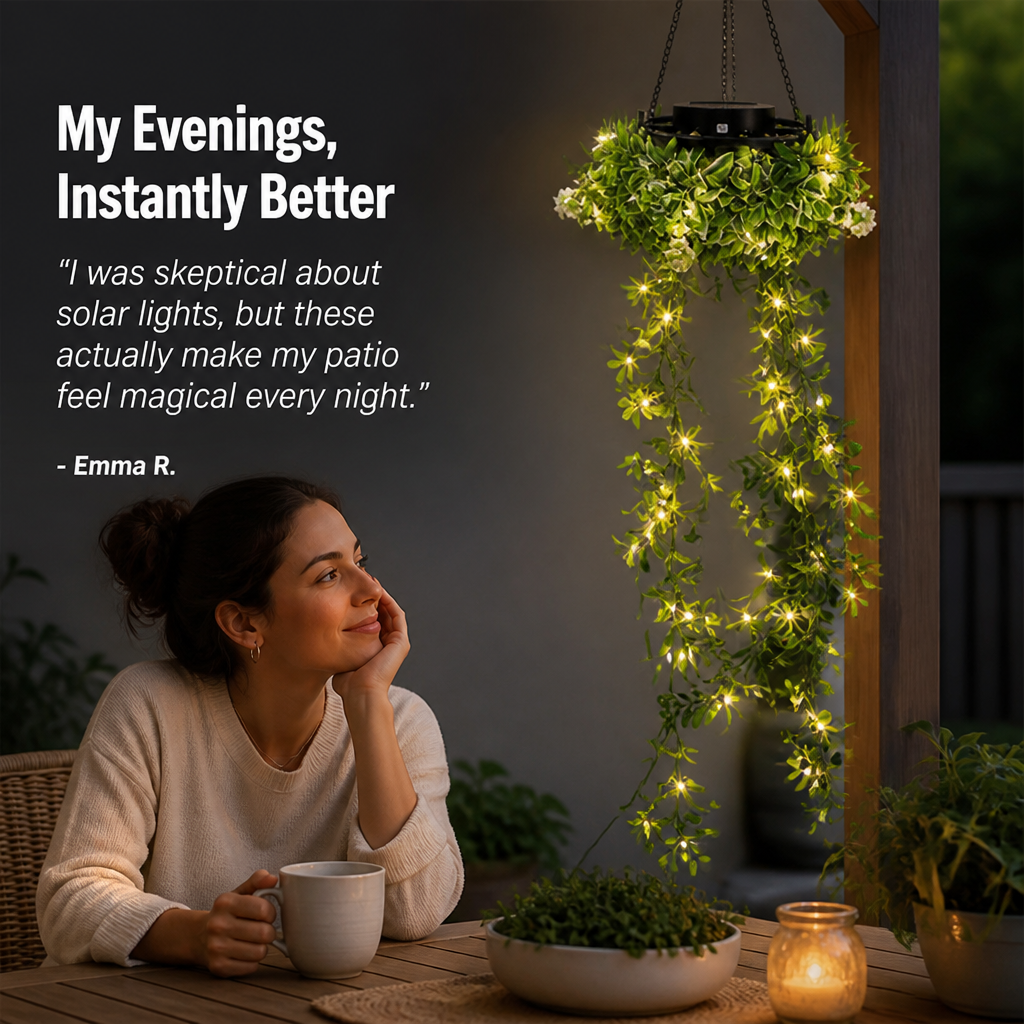 LunaVerde™ — Transform Your Outdoor Evenings into a Warm, Sun-Kissed Sanctuary
