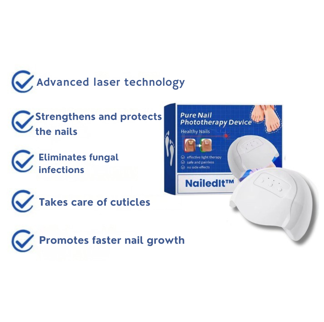 NailedIt™ | Say goodbye to thick, discolored nails without pain — no medication needed