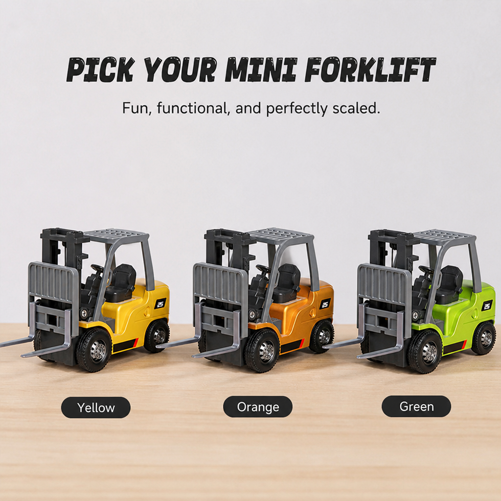 CommandLift™ Mini Forklift — Crush Boredom with Real Forklift Thrills at Your Fingertips