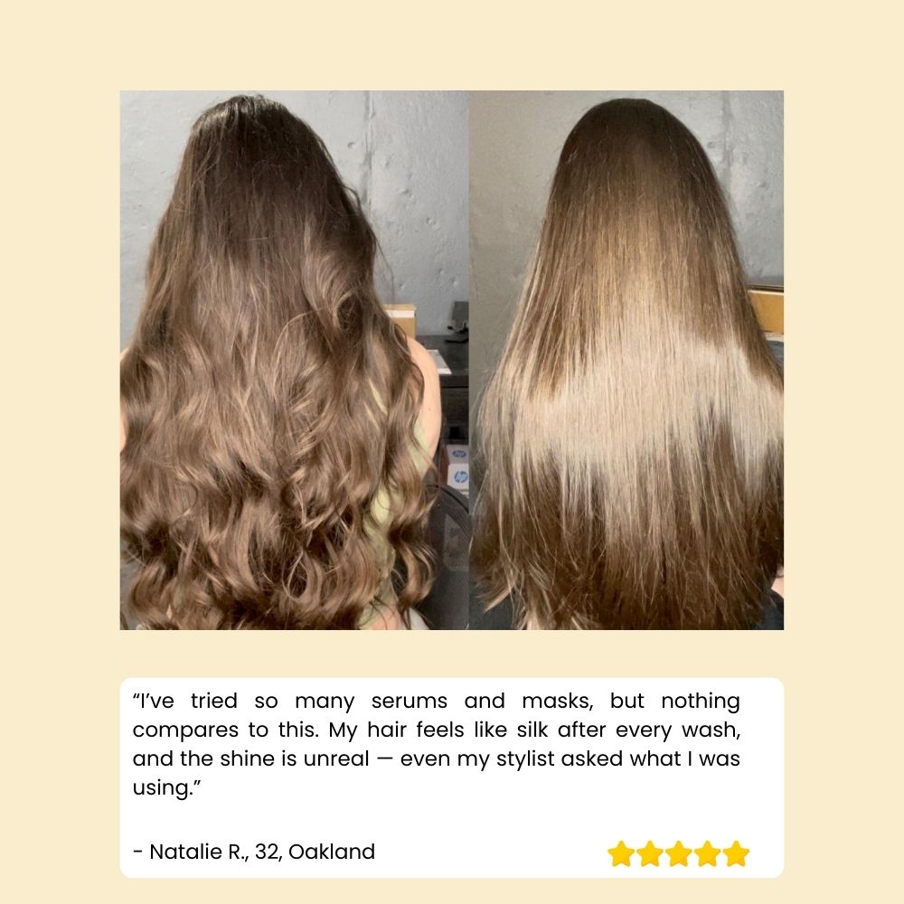 RadiantLuxe™ Hair Elixir — Unleash Silky Shine and Strength That Stops the Show in Seconds