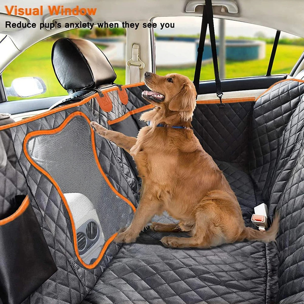 PawCove™ Travel Seat — Turn Every Ride Into a Calm, Cozy Escape for Your Dog