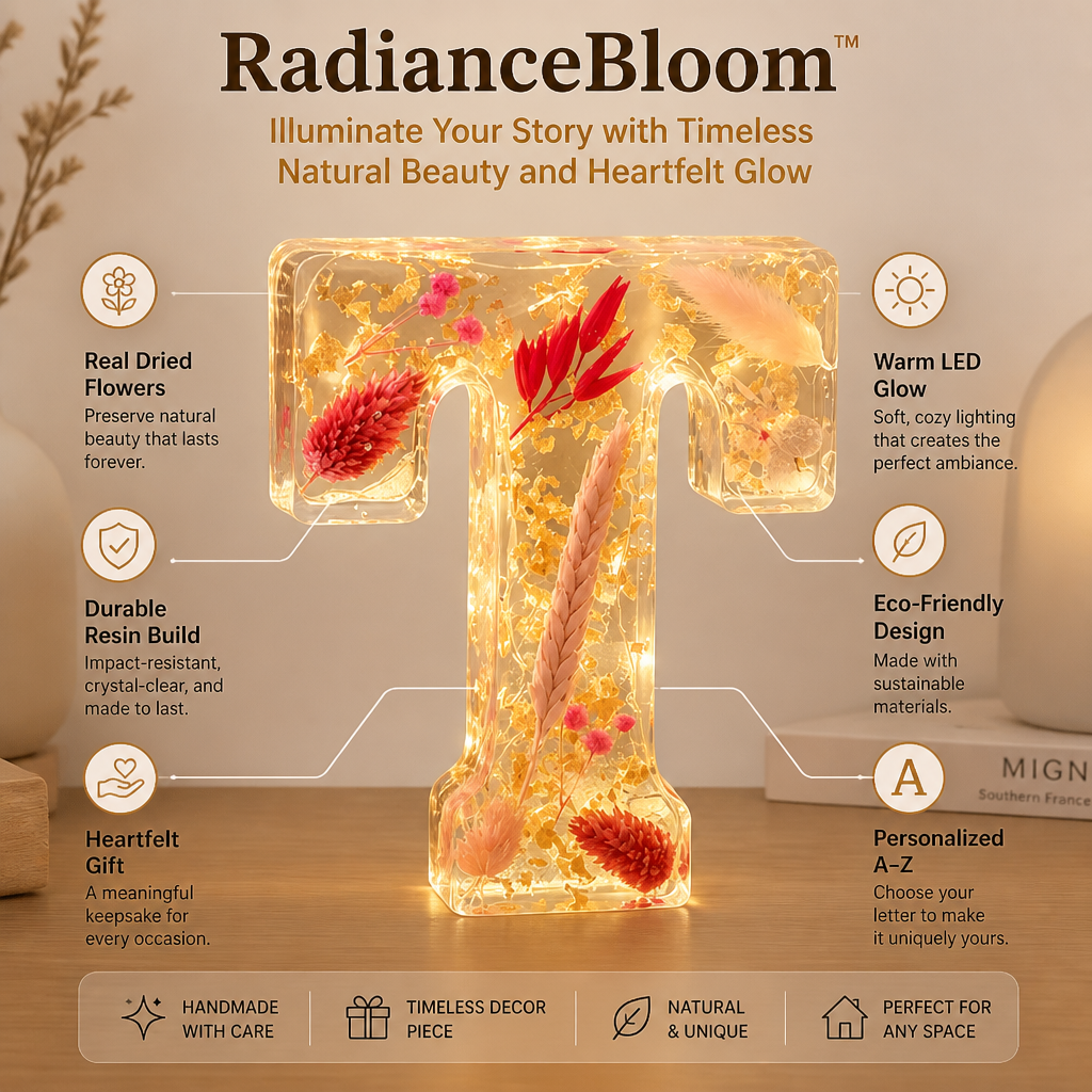RadianceBloom™ — Illuminate Your Story with Timeless Natural Beauty and Heartfelt Glow