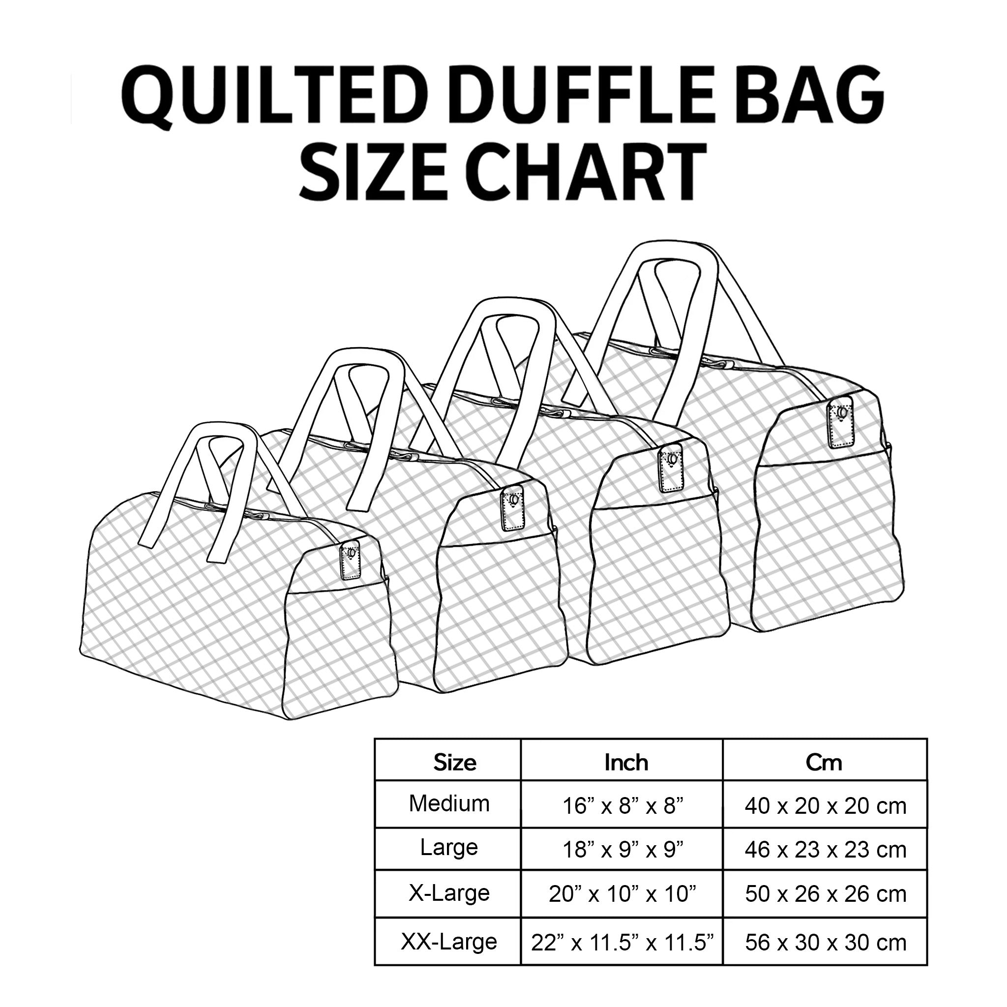 Quilted Duffle Bag – Freedom and Style for Every Adventure