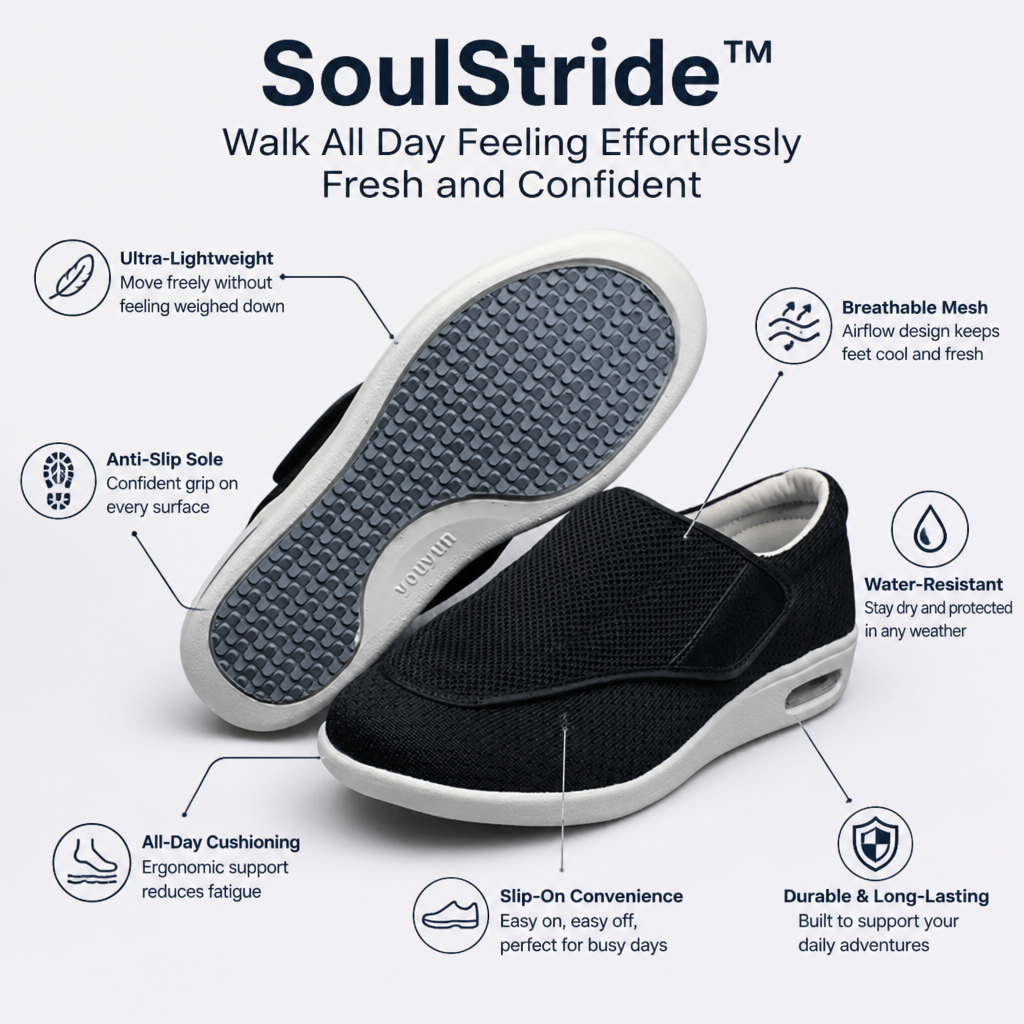 SoulStride™ — Walk All Day Feeling Effortlessly Fresh and Confident