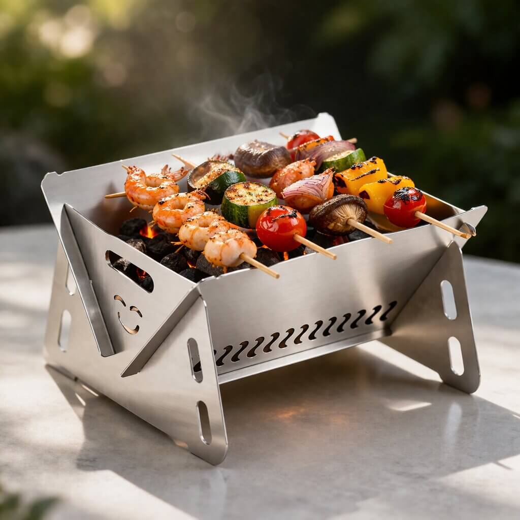 Charcoal BBQ | Fast Setup | Sturdy Build | OutdoorFlamme