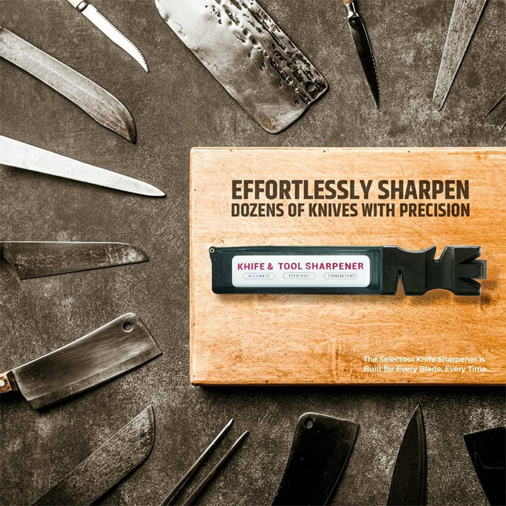 Compact Knife and Tool Sharpener