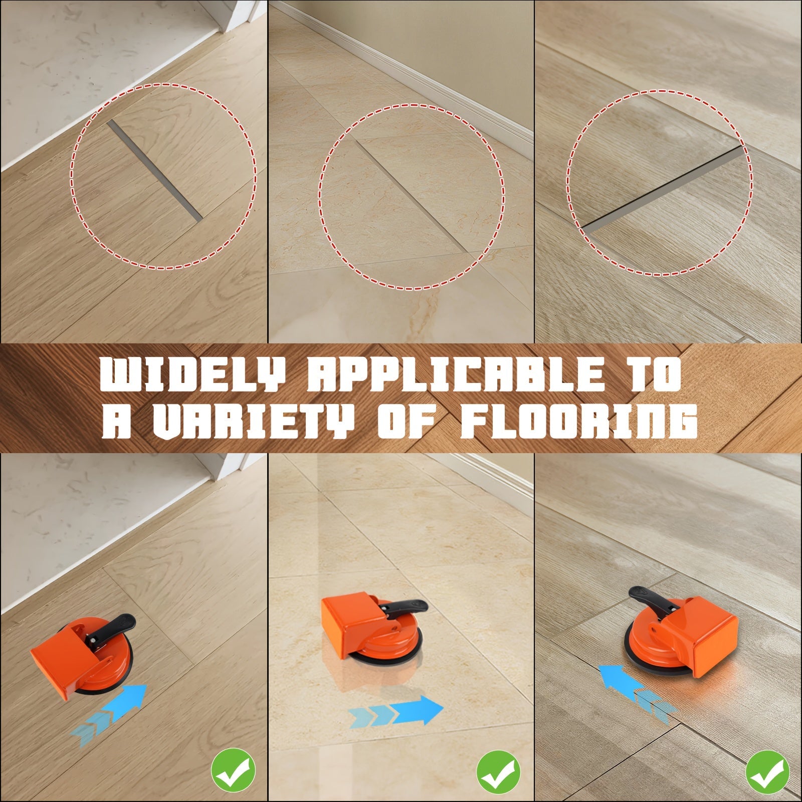 Floor Gap Repair Suction Tool