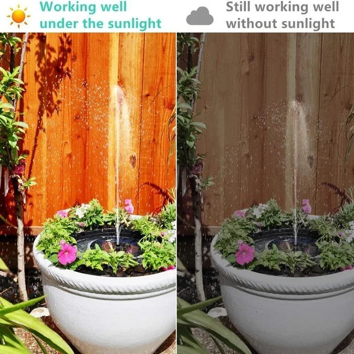 AquaLuxe™ Solar Fountain — Transform Your Garden into a Serene Wildlife Oasis Instantly