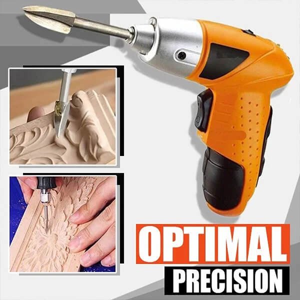 PrecisionEdge™ Engraving Drill Bit Set — Carve Stunning Woodwork with Effortless Precision and Flawless Finishes