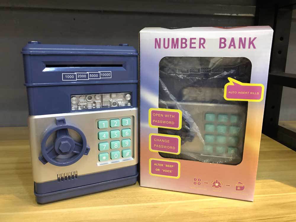Mini Piggy Bank - Safeguards Pocket Money and Turns Saving into Fun Adventure for Kids
