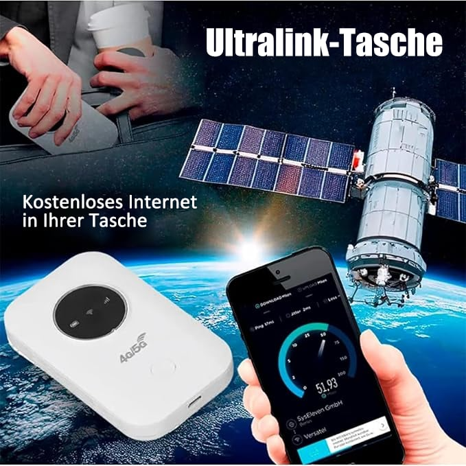 Mobile Wi-Fi Router | 4G LTE Hotspot | Portable & Fast | NetLink