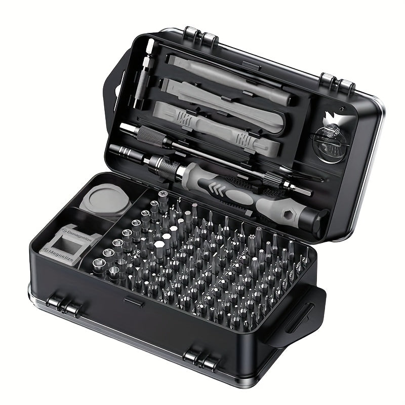 117-Piece Precision Screwdriver Set with Bits