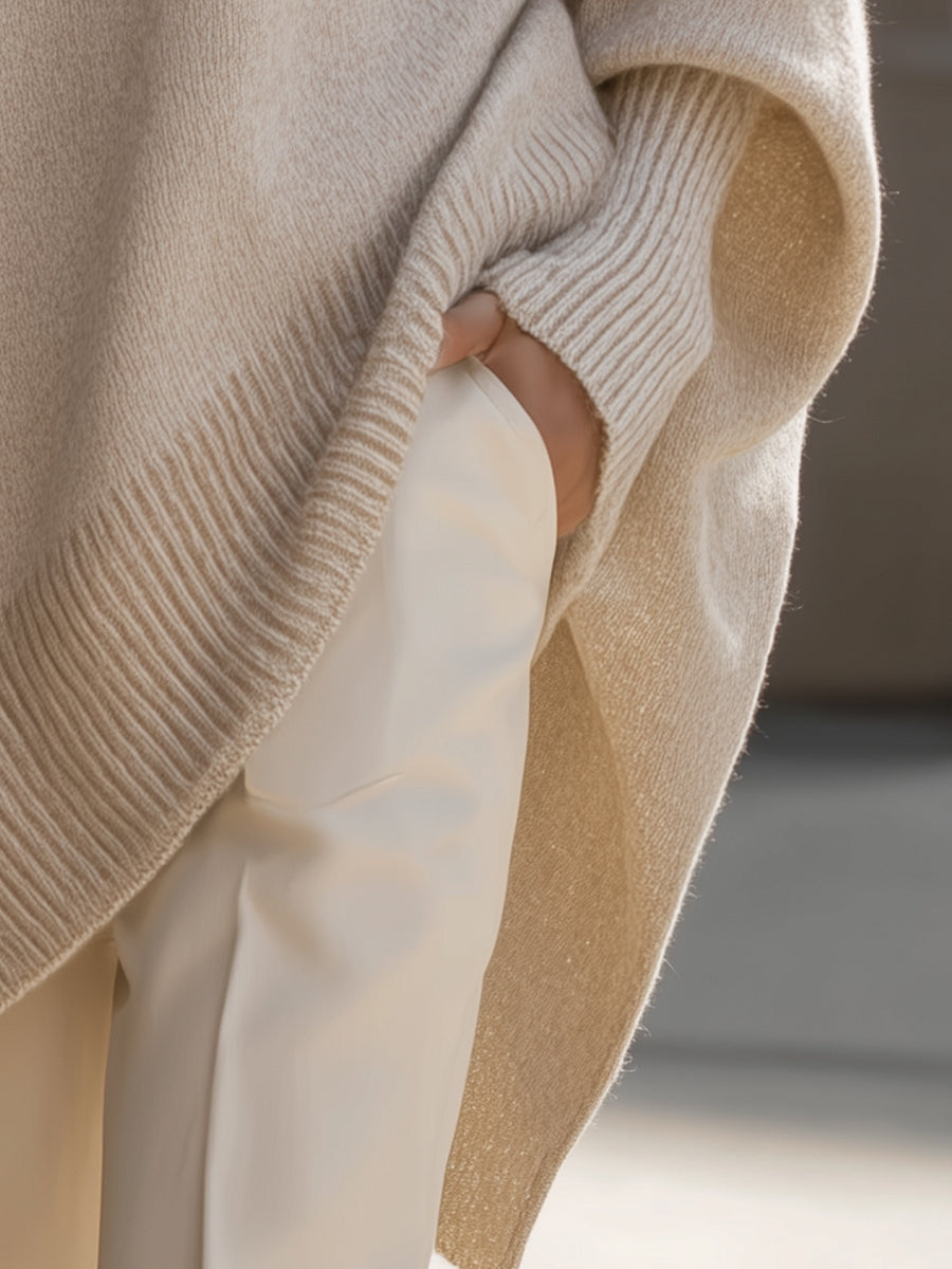 Artisora™ Sweep Sweater — Wrap Yourself in Soft, Flattering Warmth That Moves With You