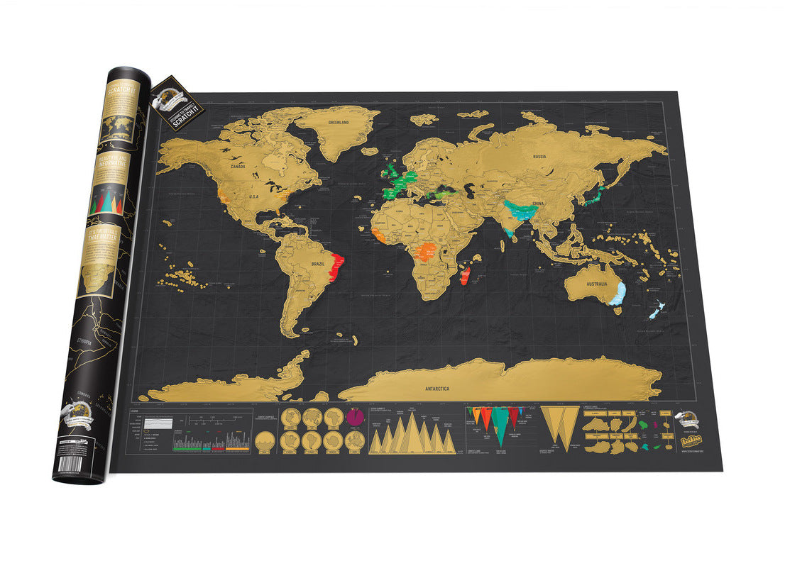 GlobeScratch – Your Adventures Made Visible