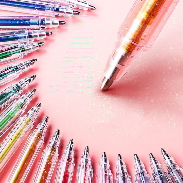 LuminaShine™ Glitter Gel Pens — Ignite Your Creativity with Smooth, Sparkling Masterpieces