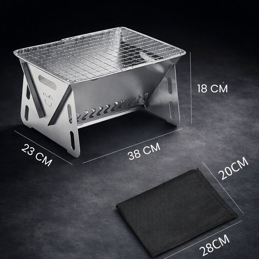 Charcoal BBQ | Fast Setup | Sturdy Build | OutdoorFlamme