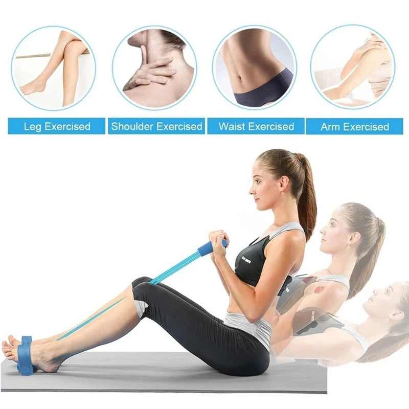 Resistance Band Set with Ankle Straps