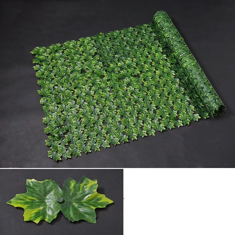 Artificial Leaf Privacy Fence | Weatherproof and UV Resistant | Customizable | LeafShield