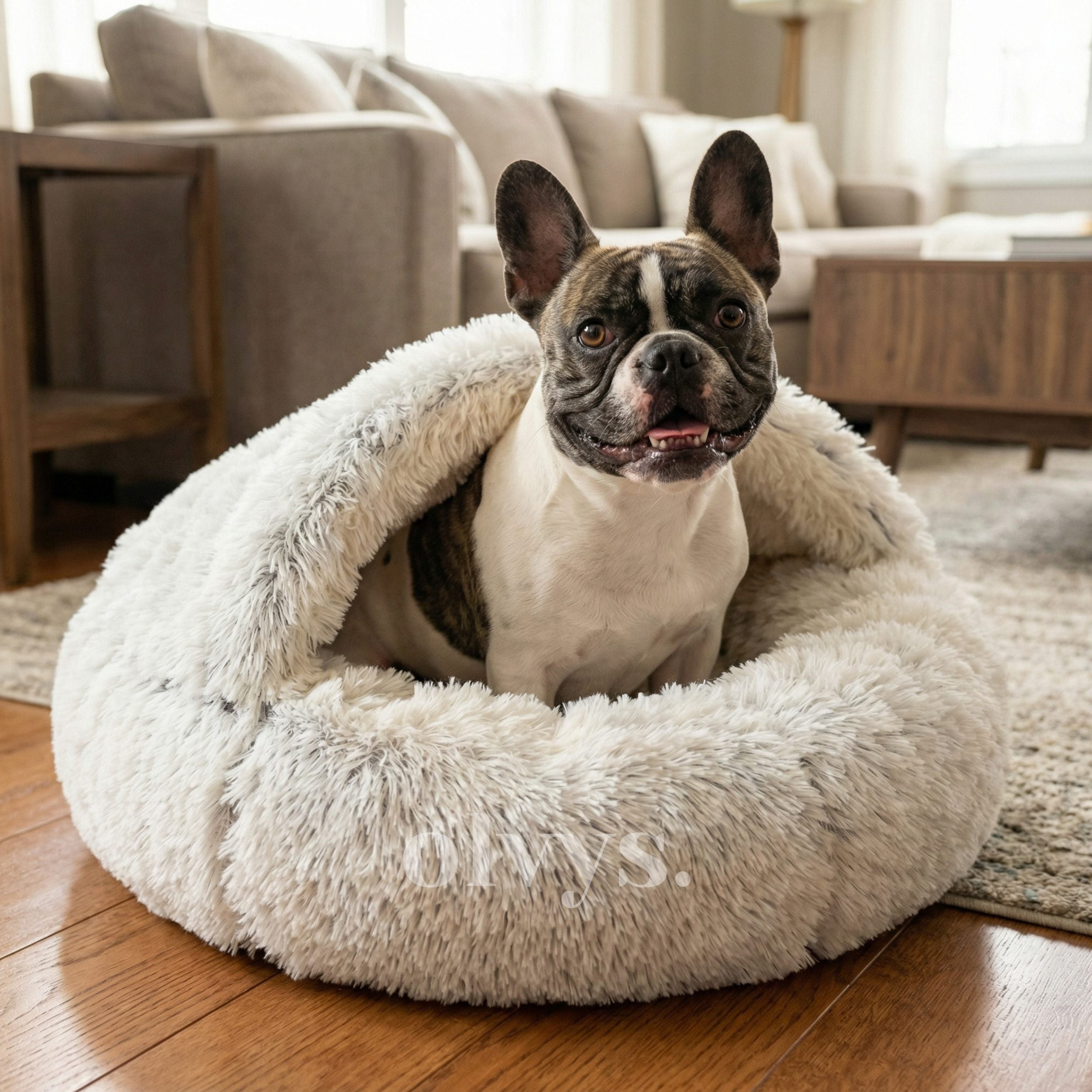 SnuggleNest™ — Wrap Your Pet in Cozy Calm for Blissful, Stress-Free Sleep