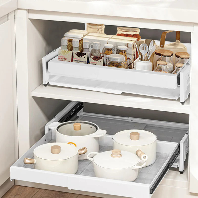 GlideNest Organizer – Effortlessly Bring Order and Ease to Your Kitchen
