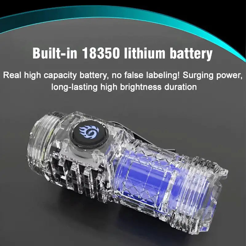 LumaBolt™ Pro Flashlight — Own the Night with Unstoppable, Pocket-Sized Power