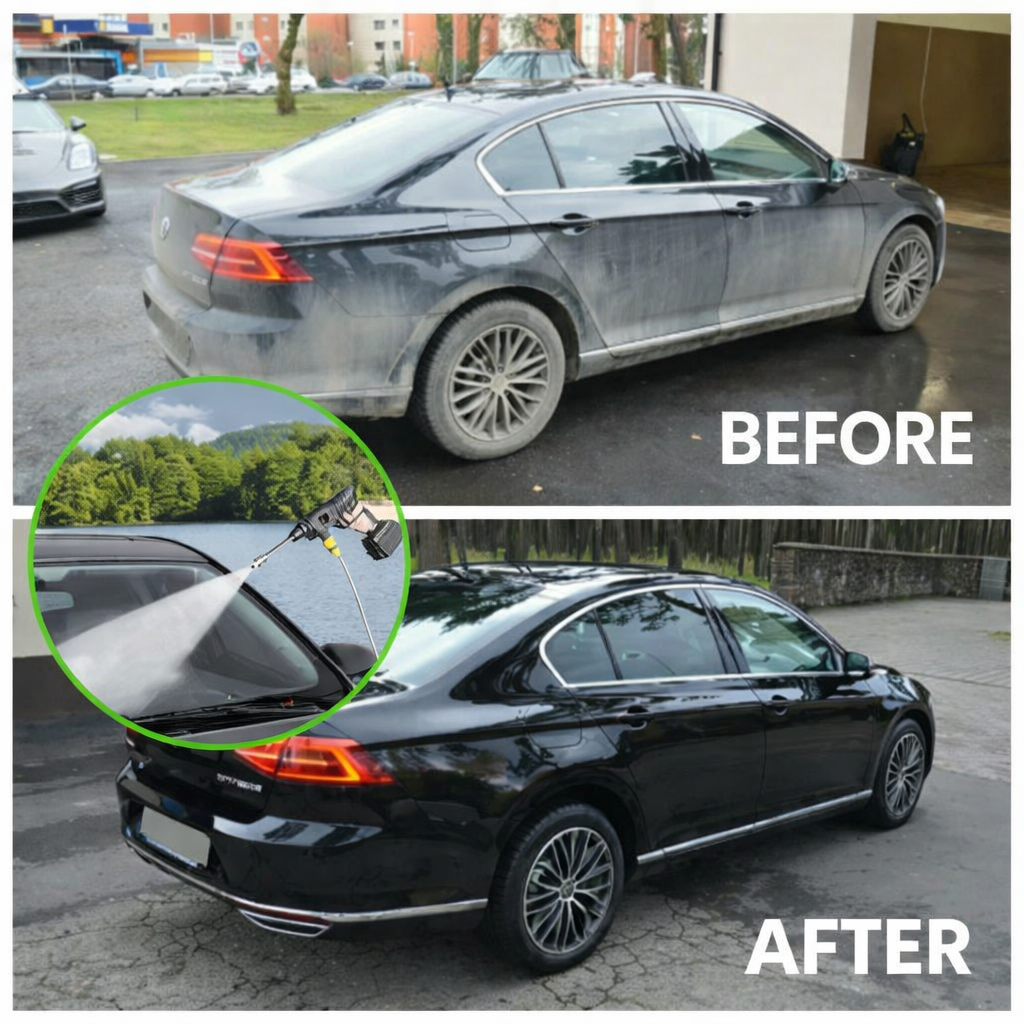 Surface Cleaner | Mobile Outdoor Washing | Variable Spray Pressure | Jetlume