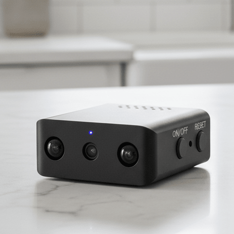 Surveillance Cam | HD Footage with Night Vision | Battery Operated | Securino