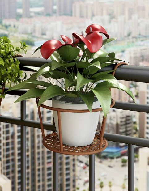 Plant Hanging Shelf for Balcony Dreams – Stable Support Solution