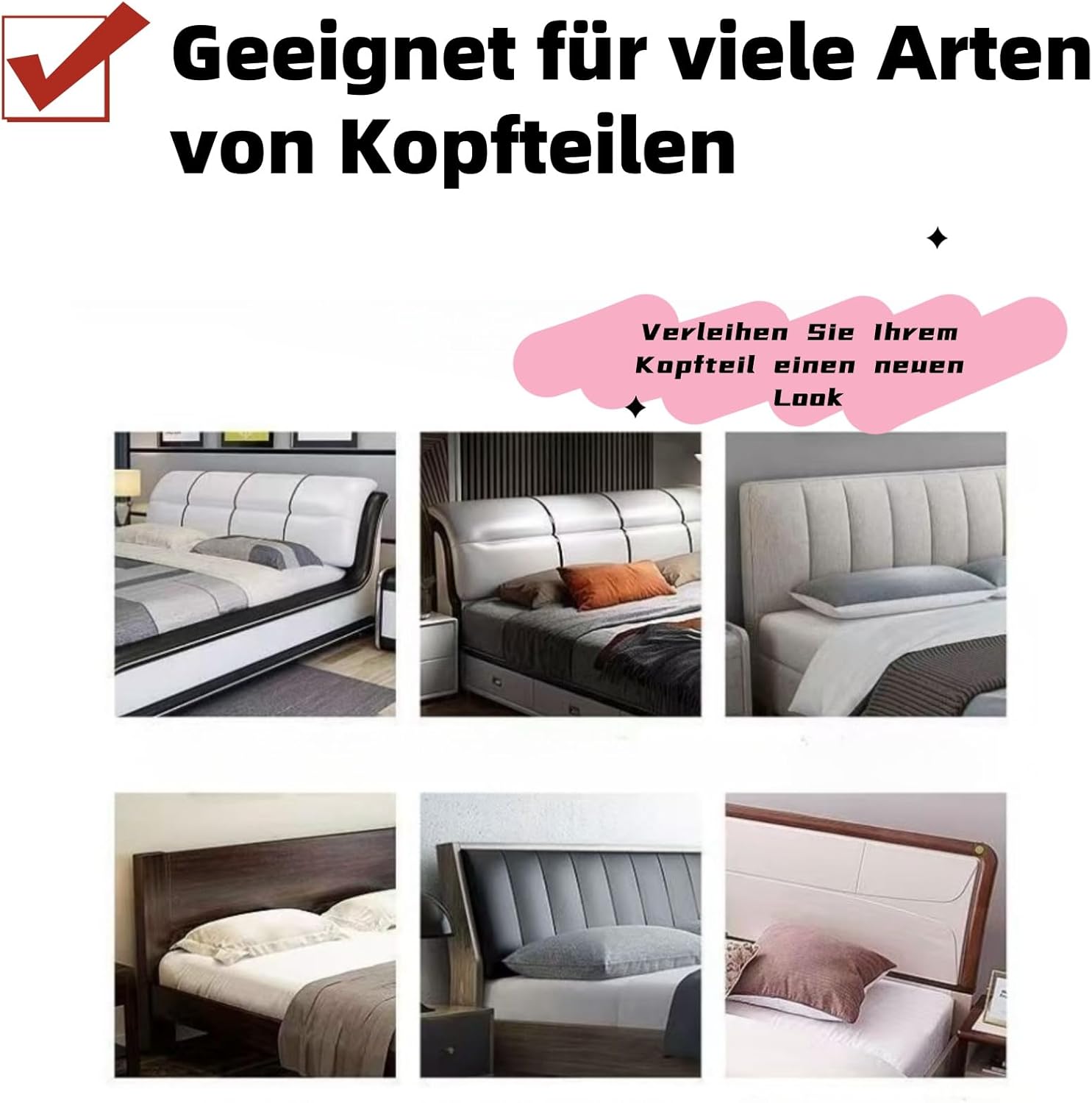 HeadBoard™ Headboard Cover - Protects and Adds Style to Your Bedroom