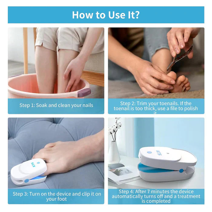 Nail Fungus Laser Therapy Device Starter Set